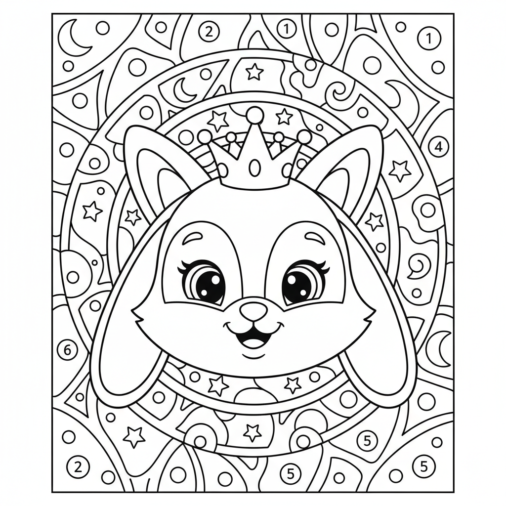 Coloriage coloriage mystère disney 4