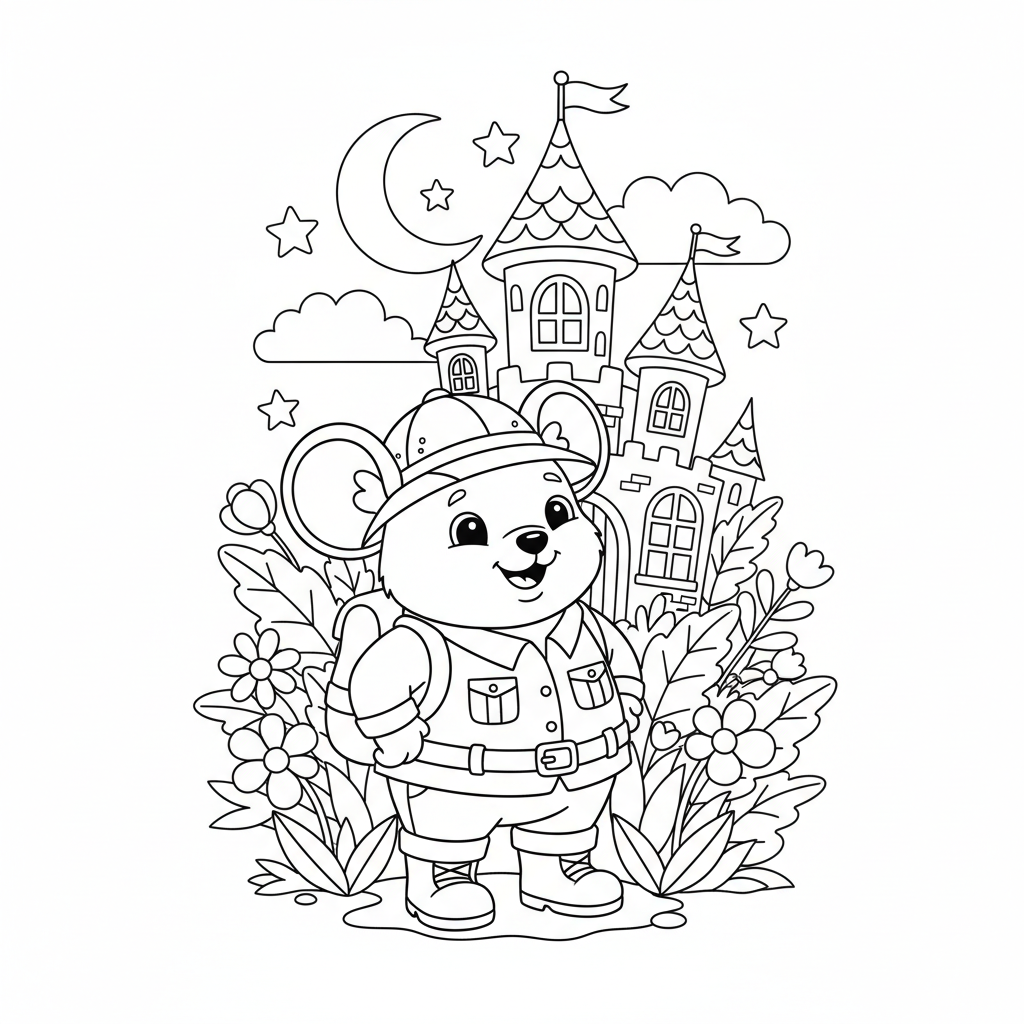 Coloriage Mystere Disney à Imprimer Gratuitement