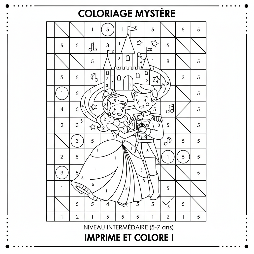 Coloriage coloriage mystere disney à imprimer 2