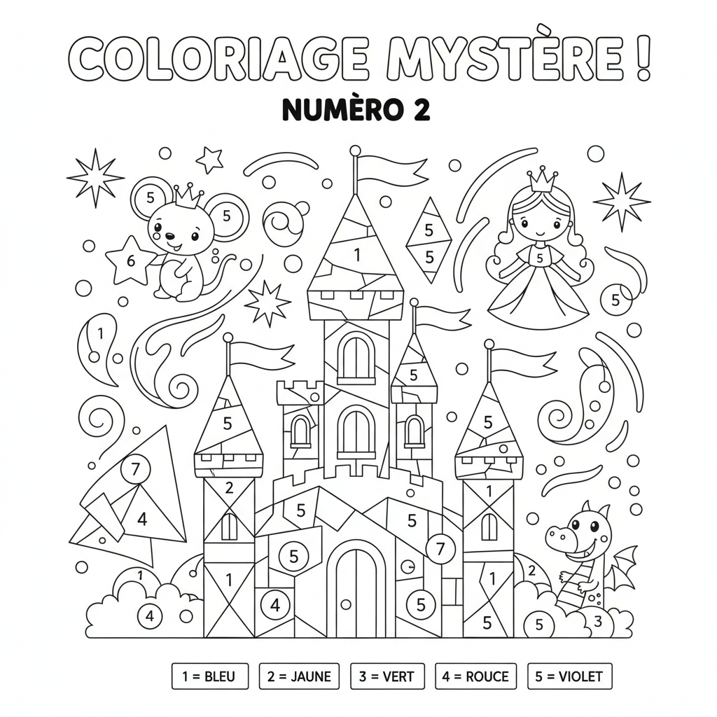 Coloriage coloriage mystere disney a imprimer 2