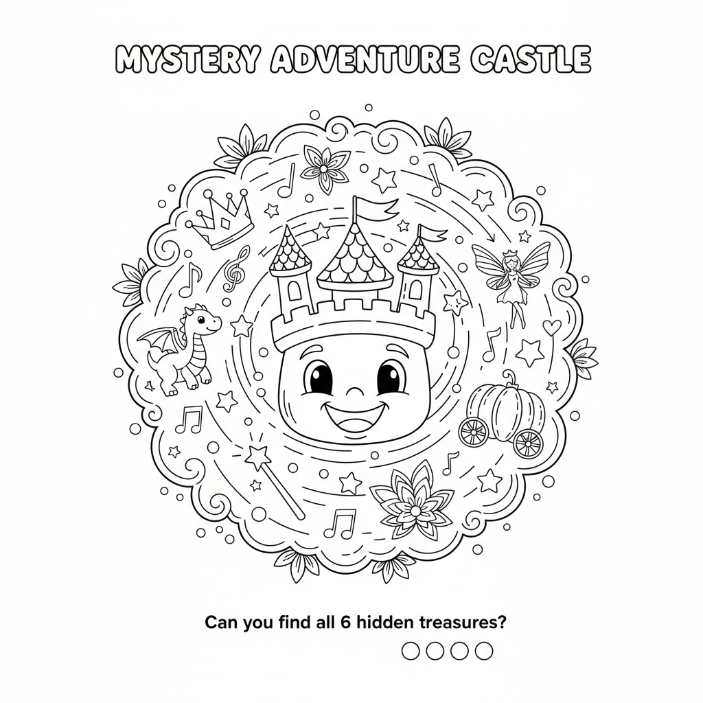 Coloriage coloriage mystère disney à imprimer 2