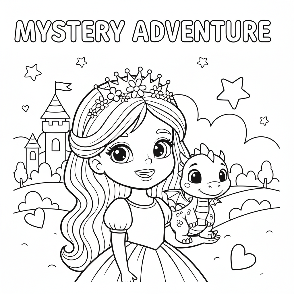 Coloriage coloriage mystere disney a imprimer 4