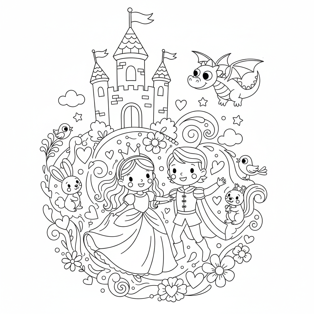 Coloriage coloriage mystere disney facile 5