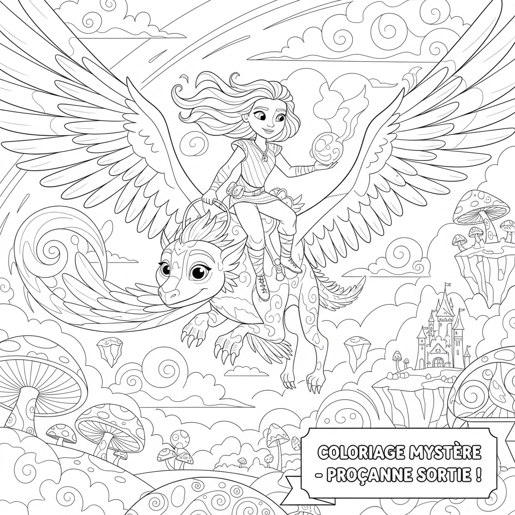 Coloriage coloriage mystère disney prochaine sortie 5