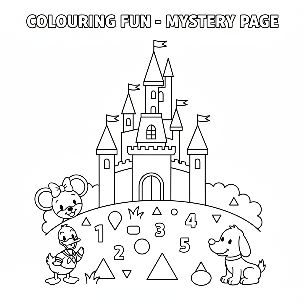 Coloriage Mystere Disney Tome 1 Pdf Gratuit à Imprimer