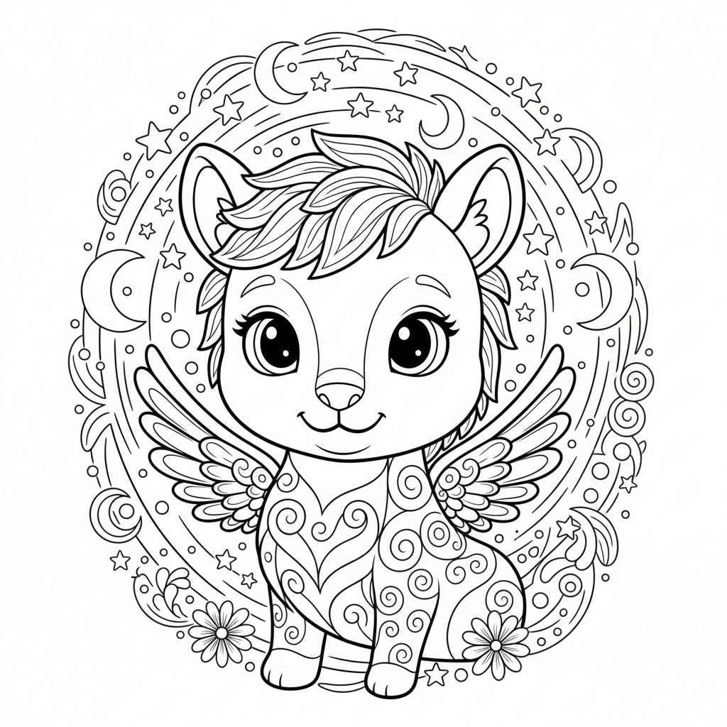 Coloriage coloriage mystere disney tome 2 4