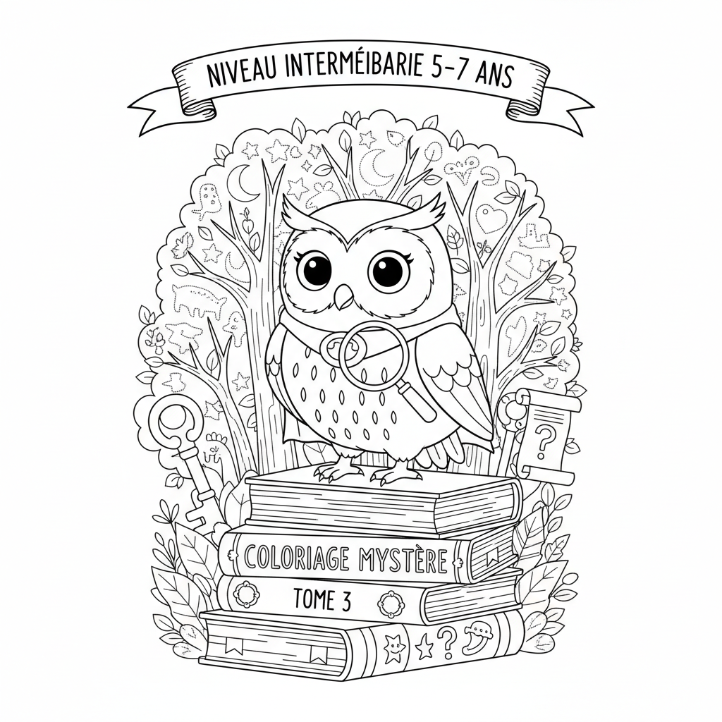 Coloriage coloriage mystere tome 3 2