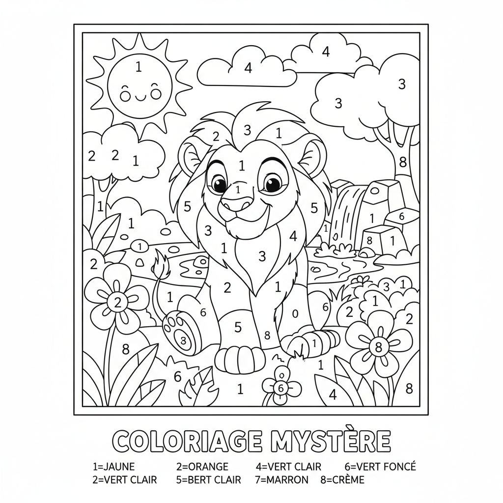 Coloriage coloriage mystères disney 3