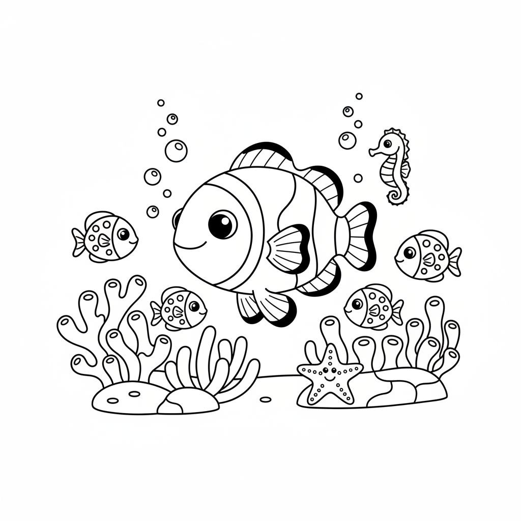 Coloriage coloriage nemo