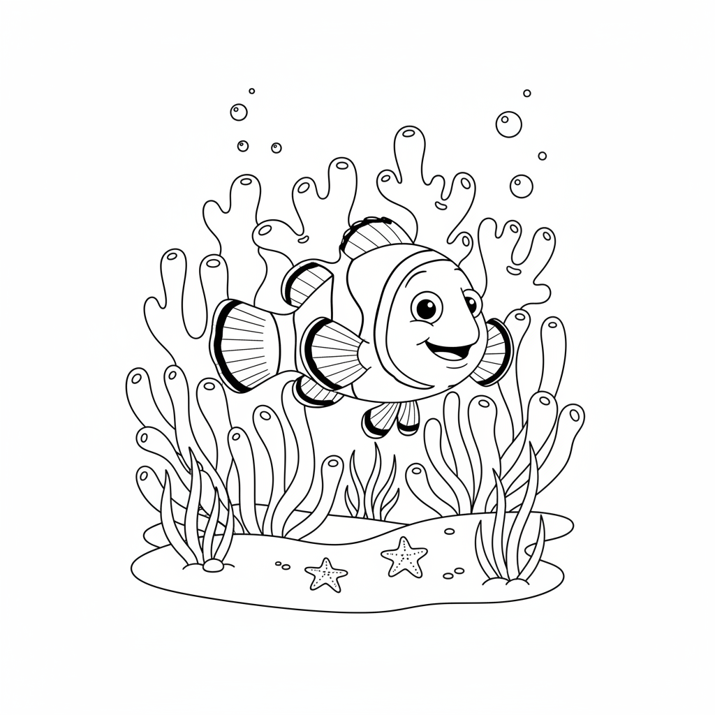 Coloriage coloriage nemo 3