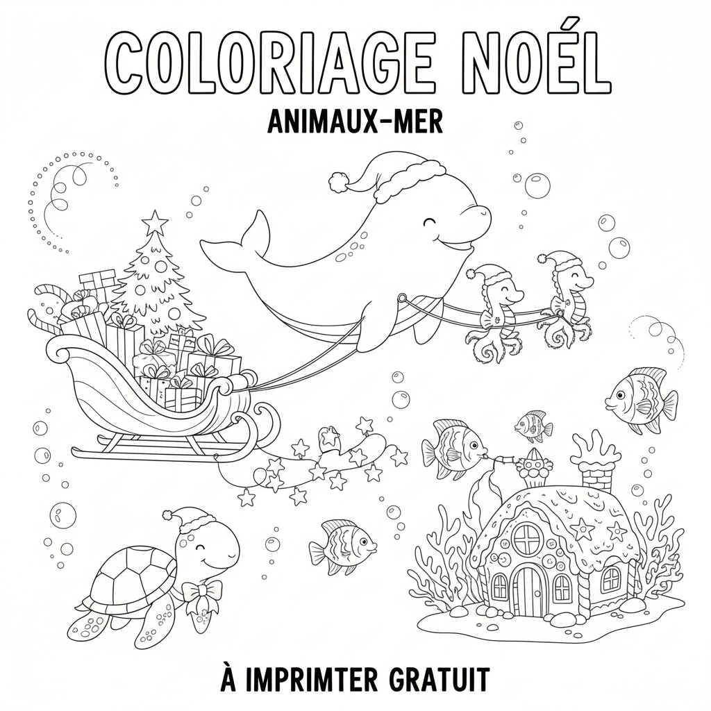 Coloriage coloriage noel à imprimer gratuit 5