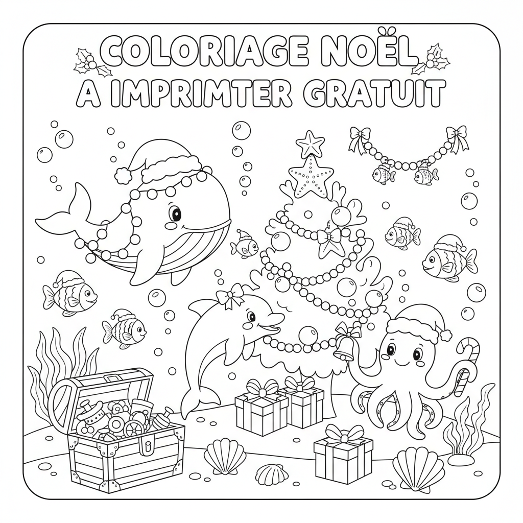 Coloriage coloriage noel a imprimer gratuit 3