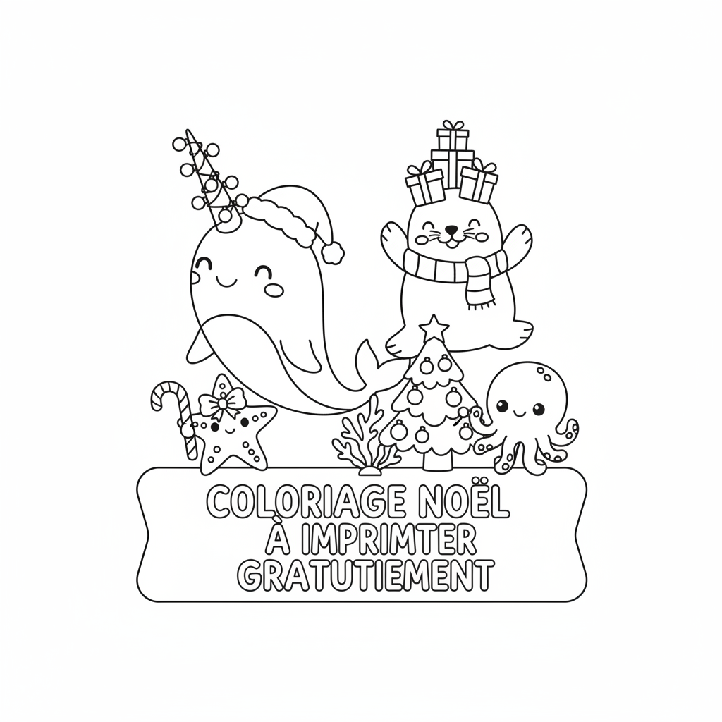 Coloriage Noel À Imprimer Gratuitement à Colorier