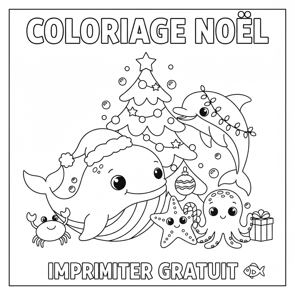 Coloriage coloriage noel imprimer gratuit