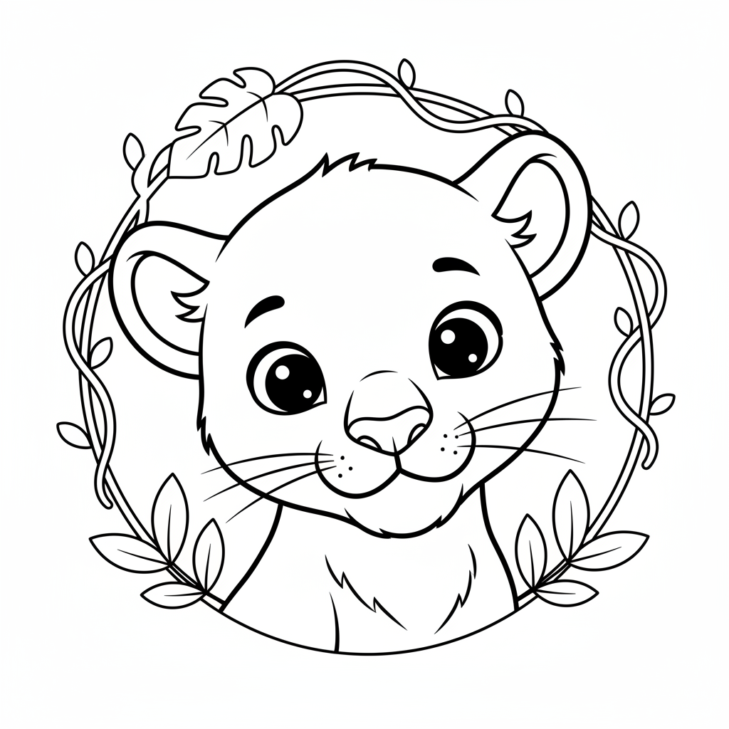 Coloriage coloriage panthère noire 4