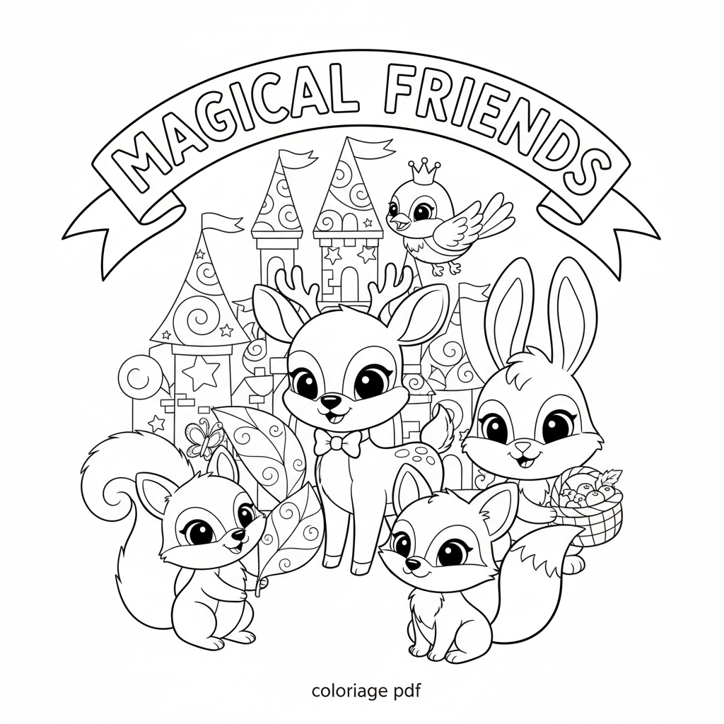 Coloriage coloriage pdf disney 4