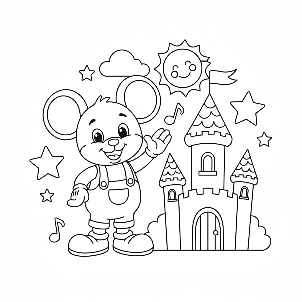 Coloriage coloriage personnages disney