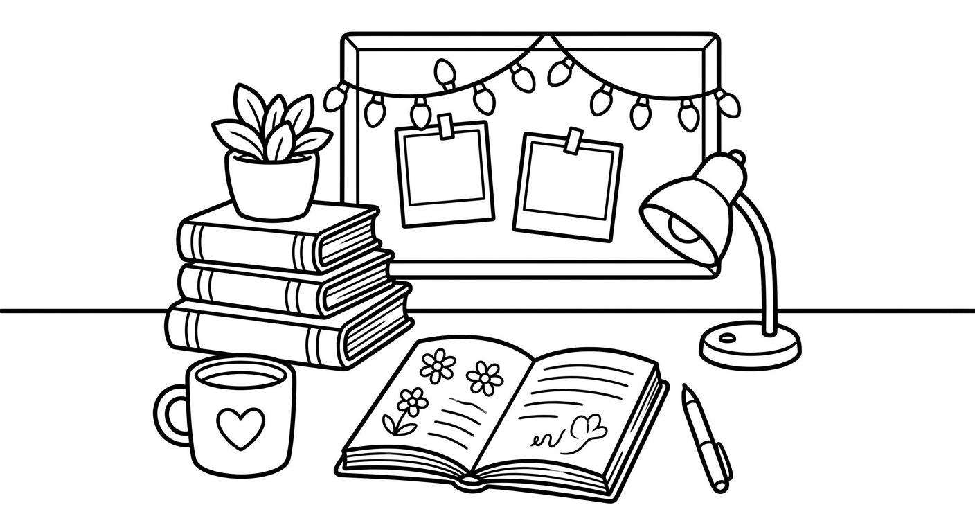 Coloriage coloriage pinterest aesthetic 2