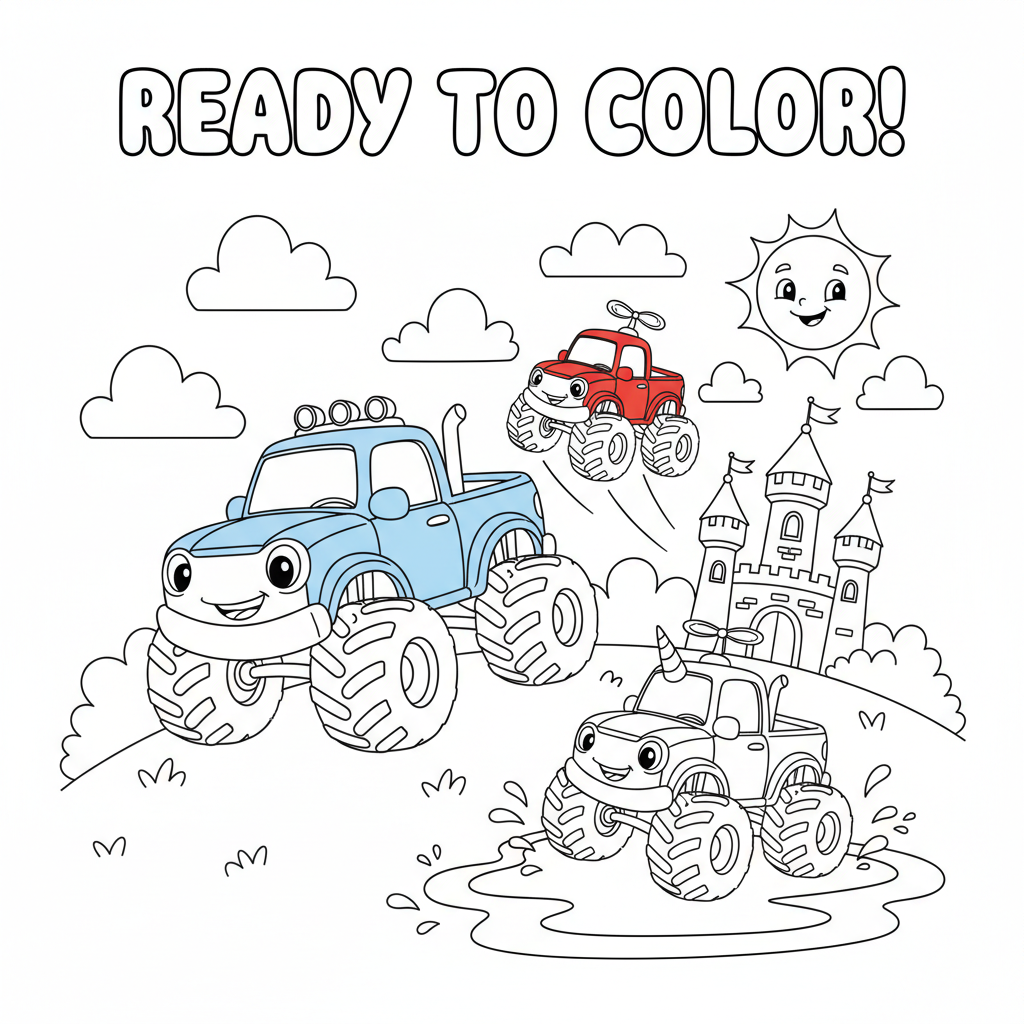 Coloriage coloriage pixar