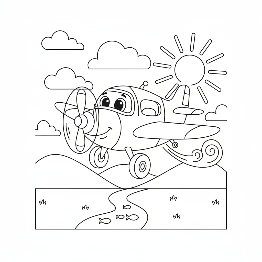 Coloriage coloriage planes 3