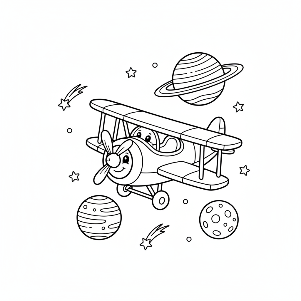 Coloriage coloriage planetes