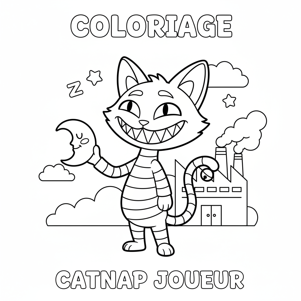 Coloriage coloriage poppy playtime 2