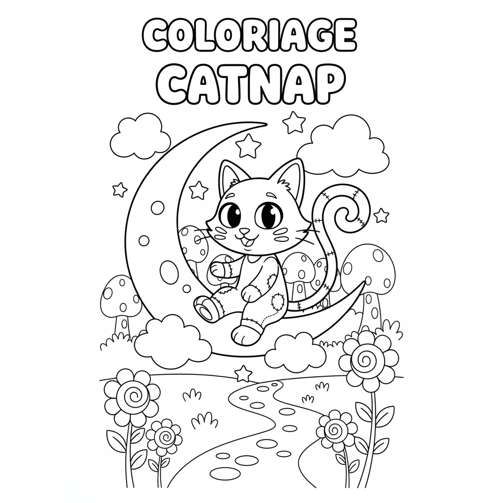Coloriage coloriage poppy playtime 3