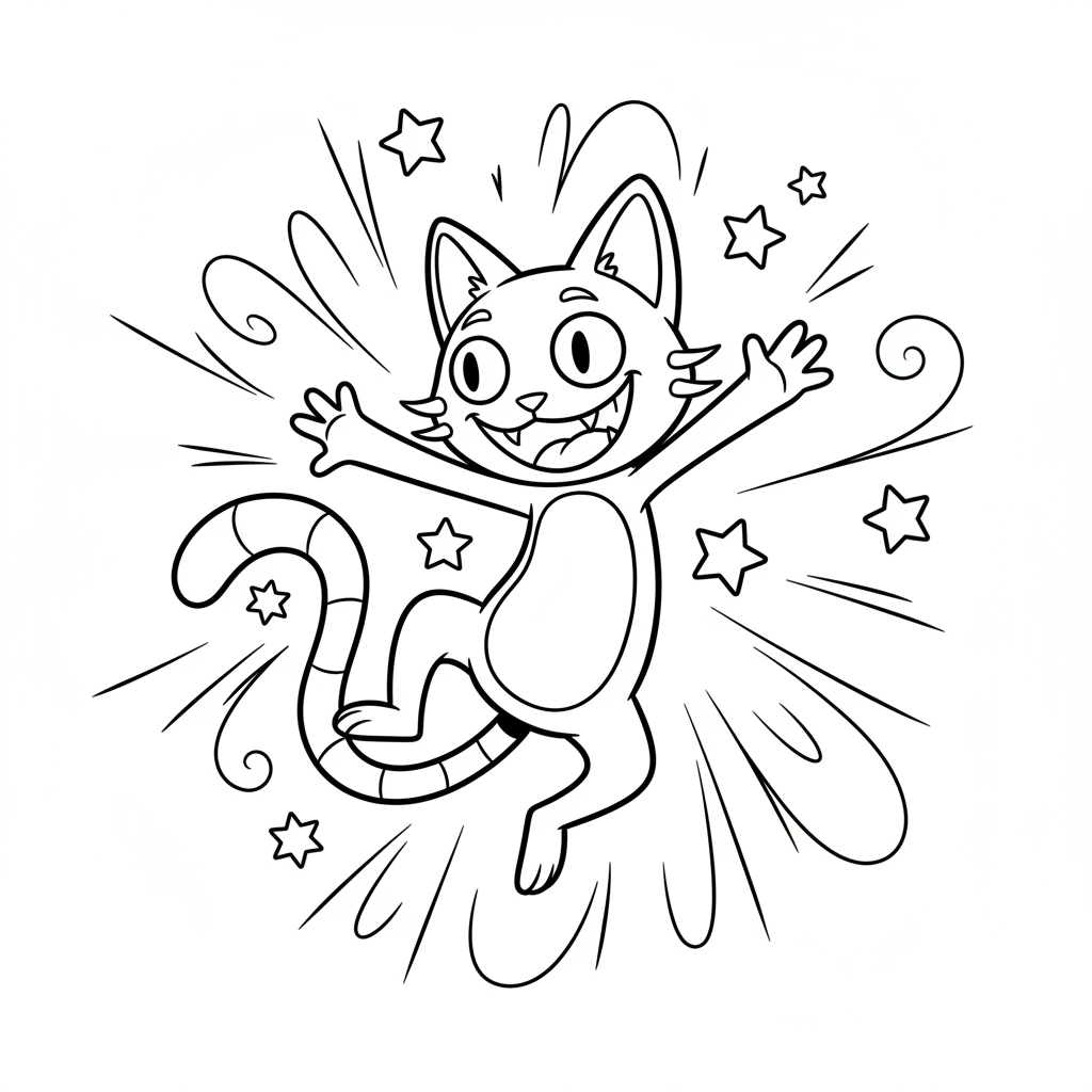 Coloriage coloriage poppy playtime 5