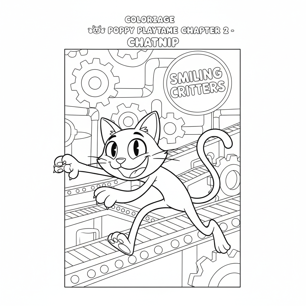 Coloriage coloriage poppy playtime chapter 2 5