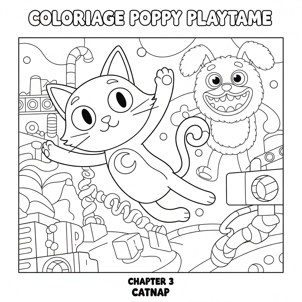 Coloriage coloriage poppy playtime chapter 3 5