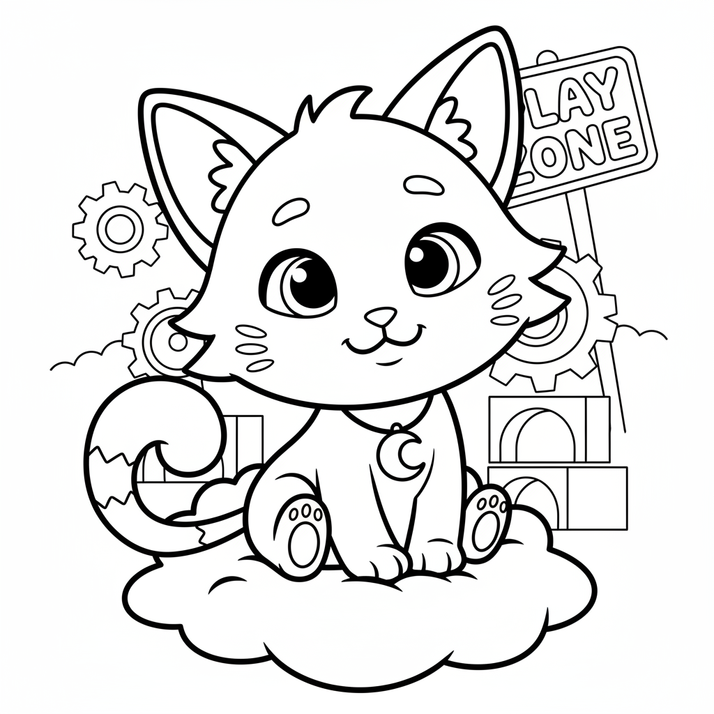 Coloriage coloriage poppy playtime chapter 4 4