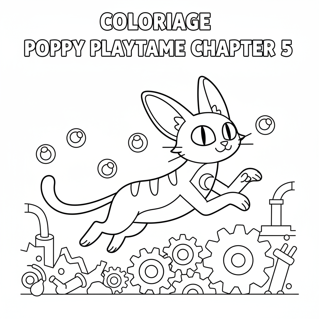 Coloriage coloriage poppy playtime chapter 5 5