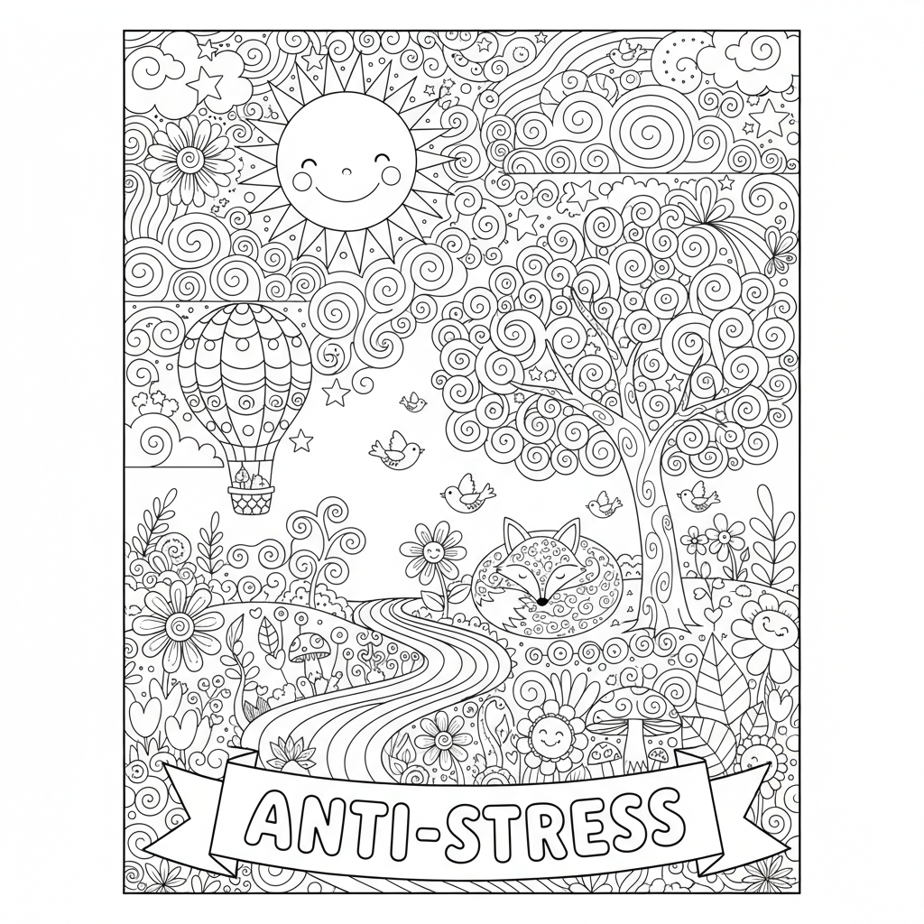 Coloriage coloriage pour adulte à imprimer 2