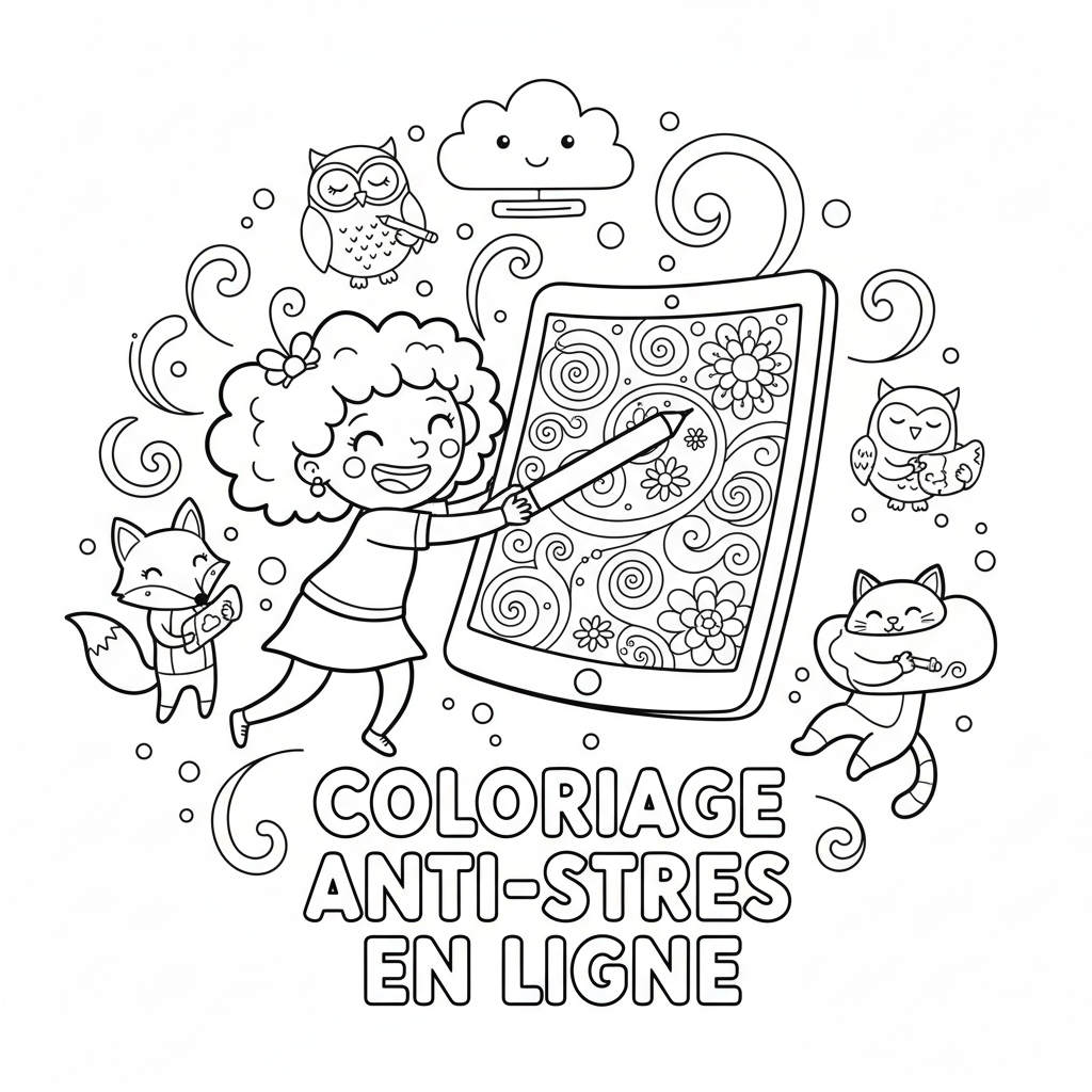 Coloriage coloriage pour adulte en ligne 5