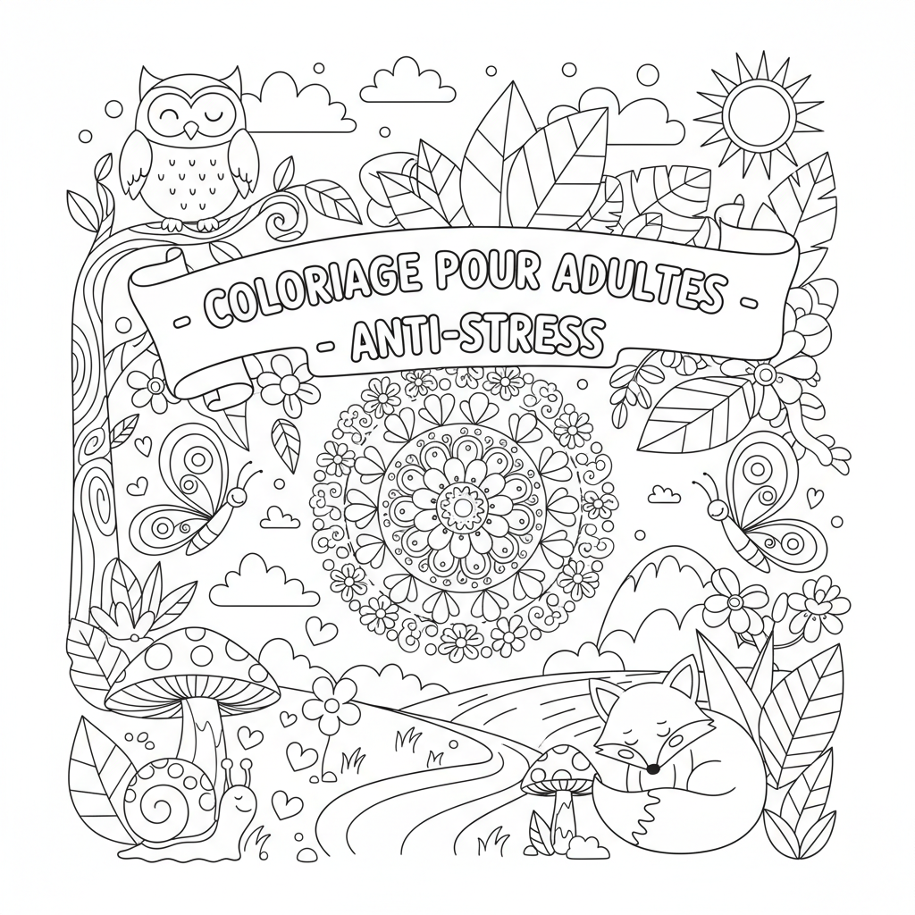 Coloriage coloriage pour adultes 3