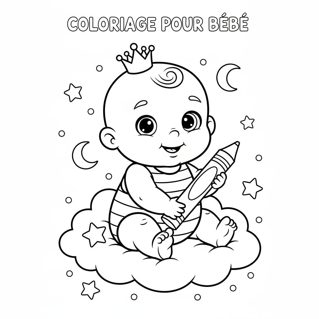 Dessins de Coloriage Pour Bebe à Imprimer Gratuitement