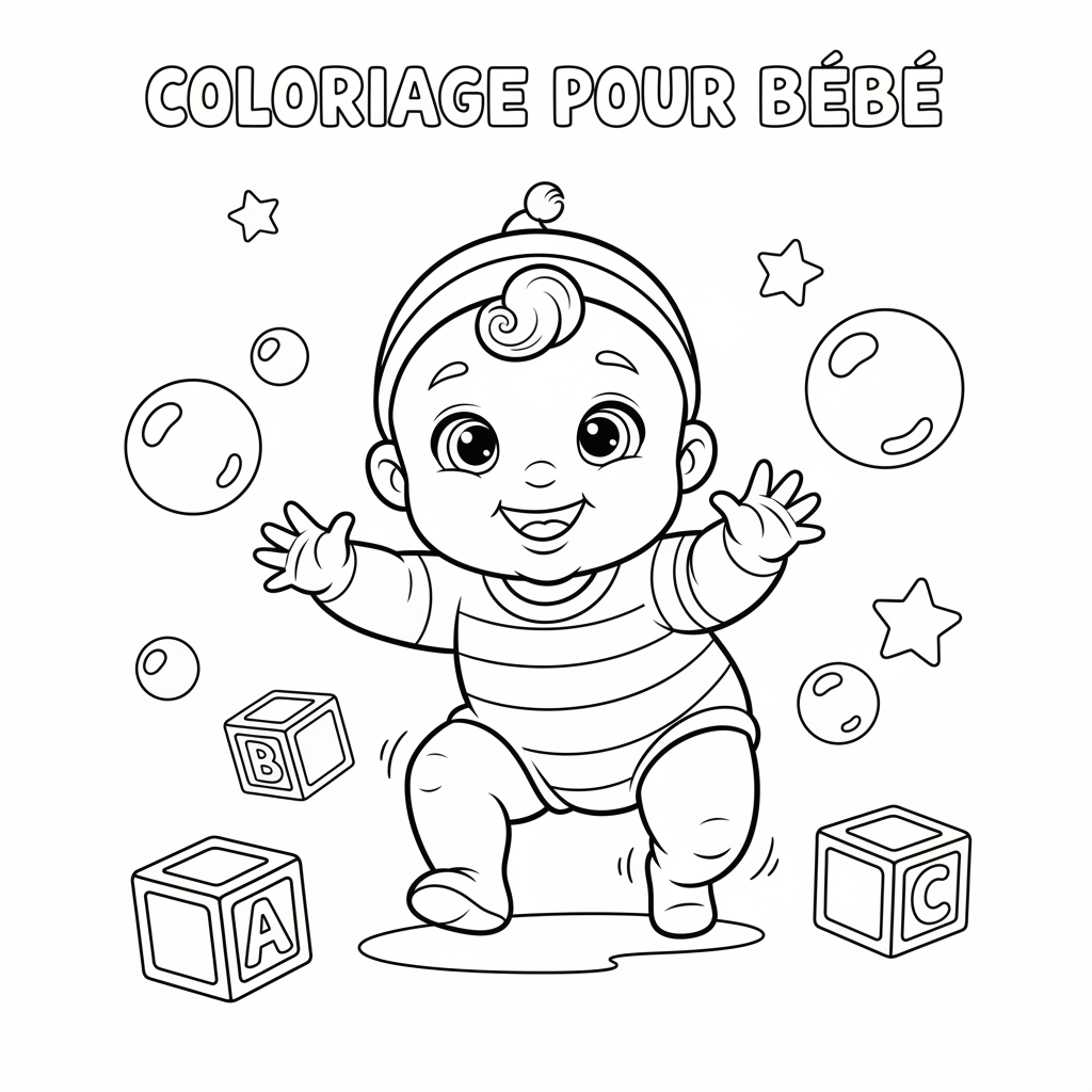 Coloriage coloriage pour bebe 5