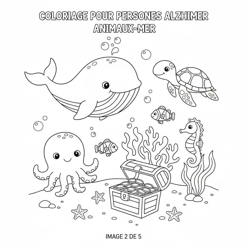 Coloriage coloriage pour personnes alzheimer à imprimer 2