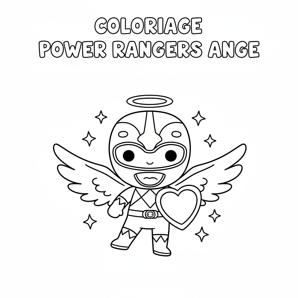 Coloriage coloriage powers rangers