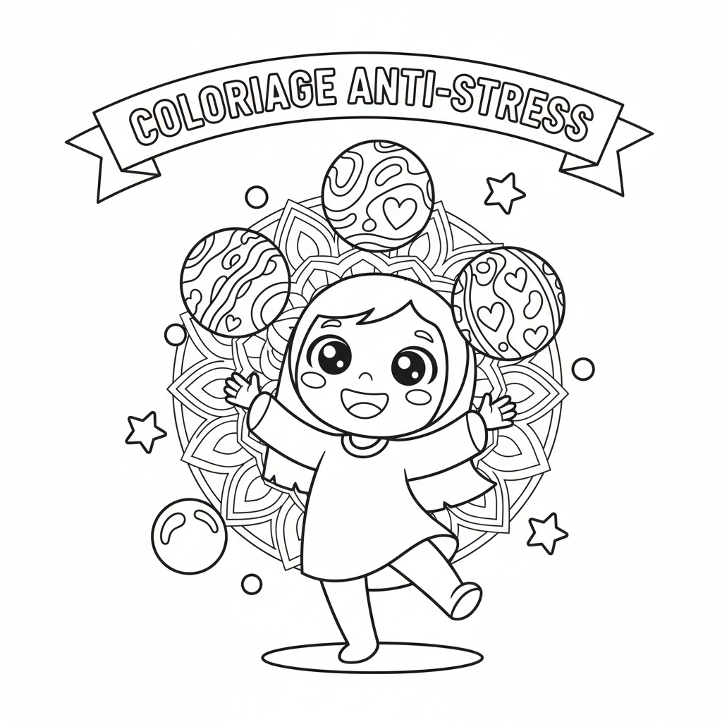 Coloriage coloriage simple adulte 5