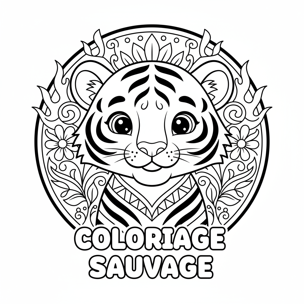 Coloriage coloriage tatouage 4