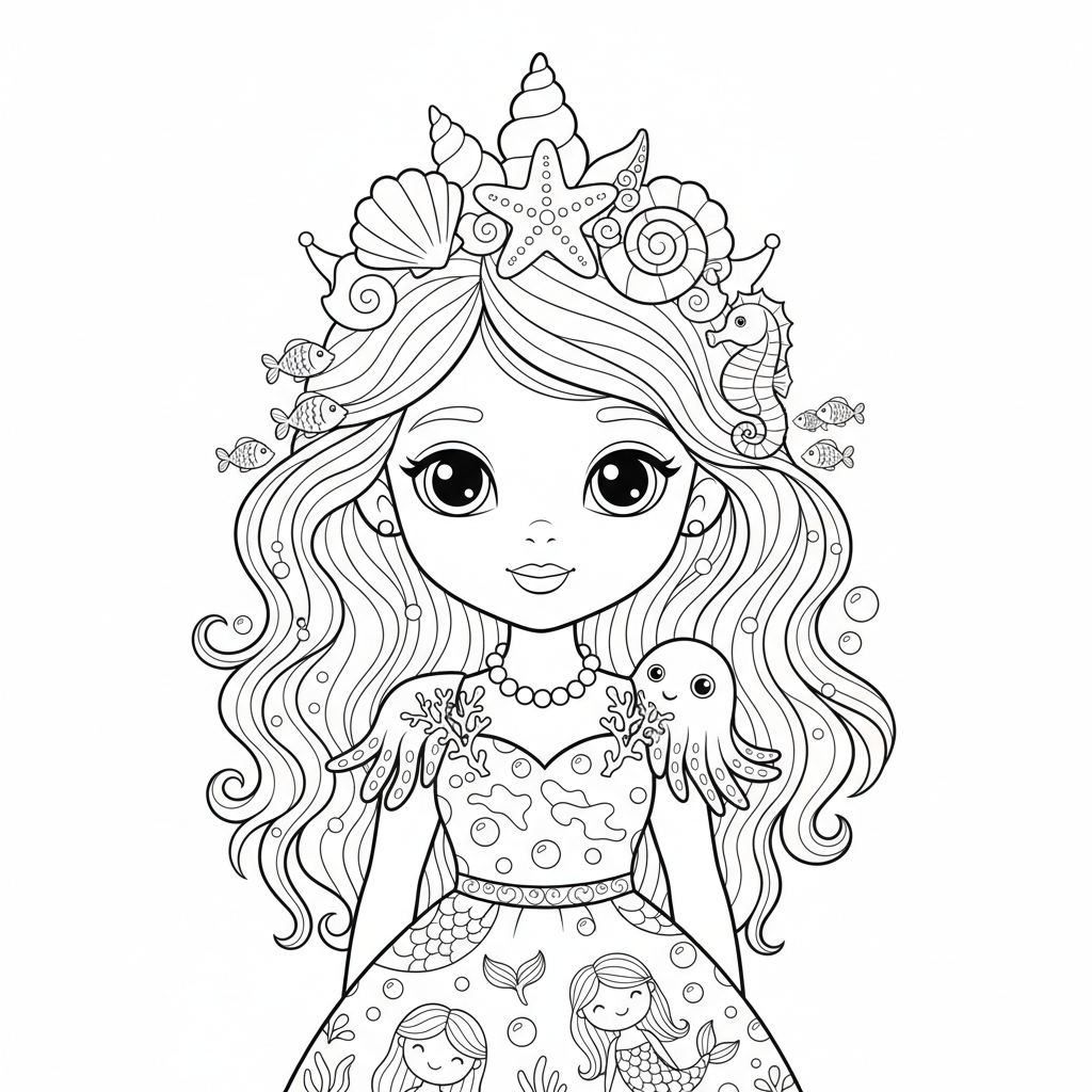 Coloriage coloriage top model à imprimer et à habiller 4