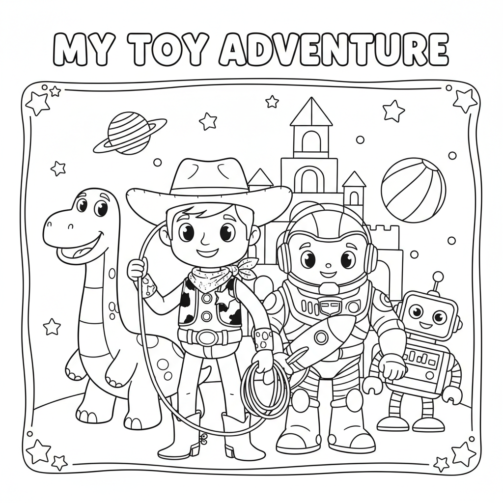 Coloriage coloriage toy story 1