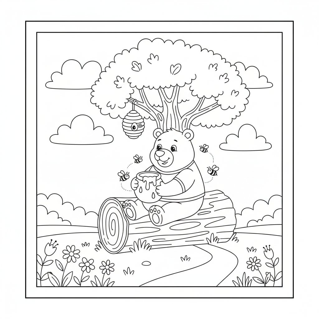 Coloriage coloriage winnie 2