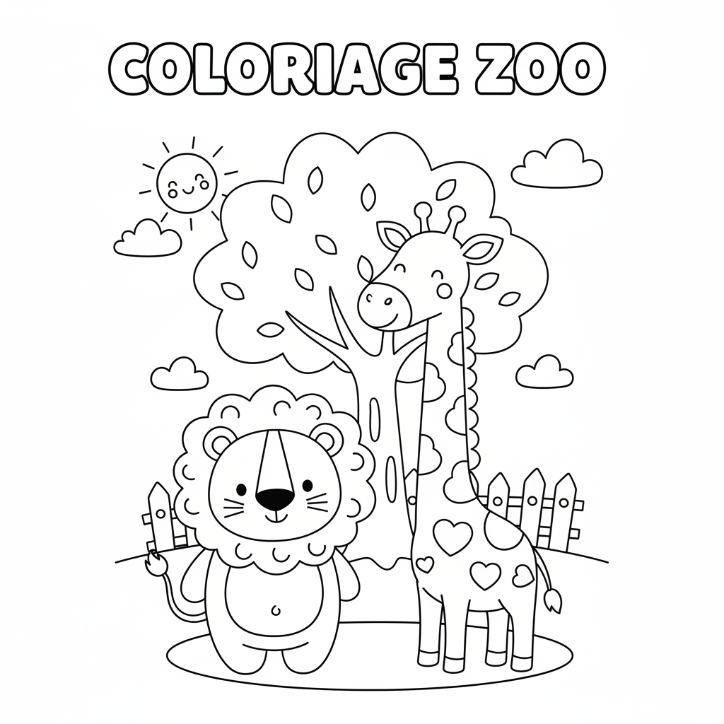 Coloriage coloriage zoo