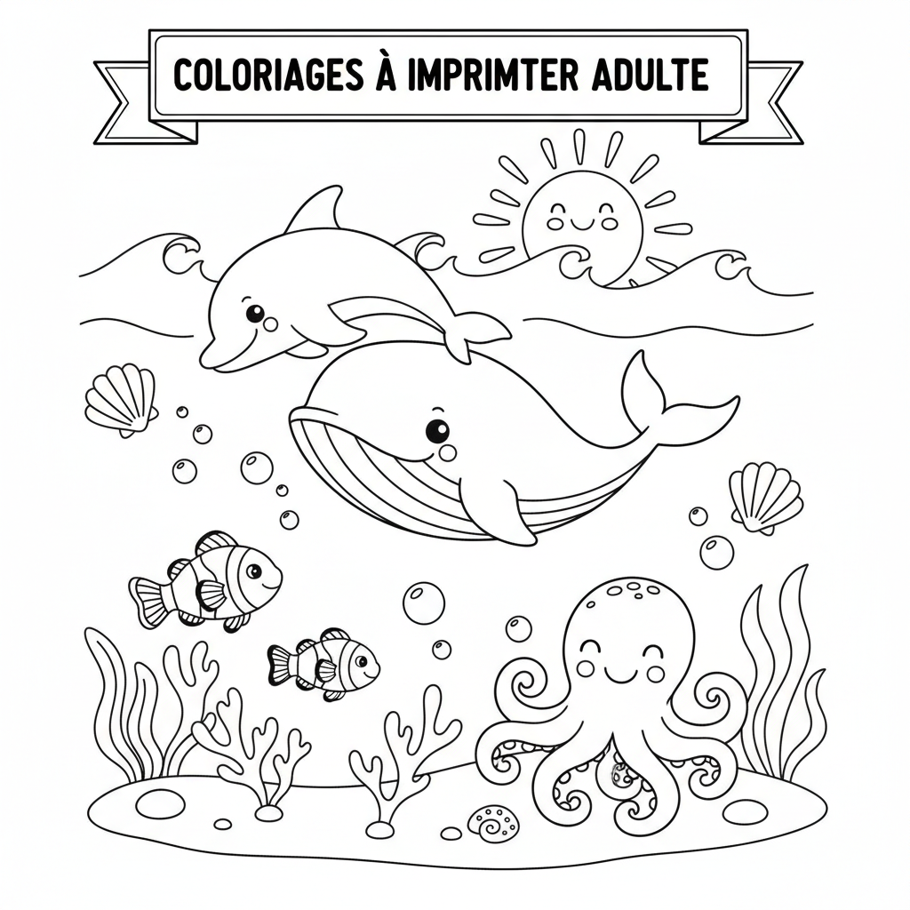 Coloriage coloriages à imprimer adulte 3