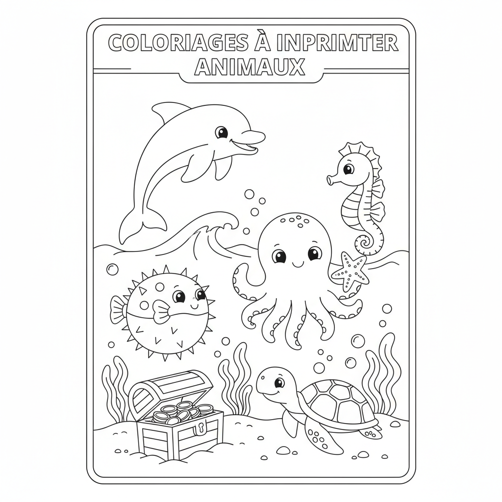 Coloriage coloriages à imprimer animaux 2