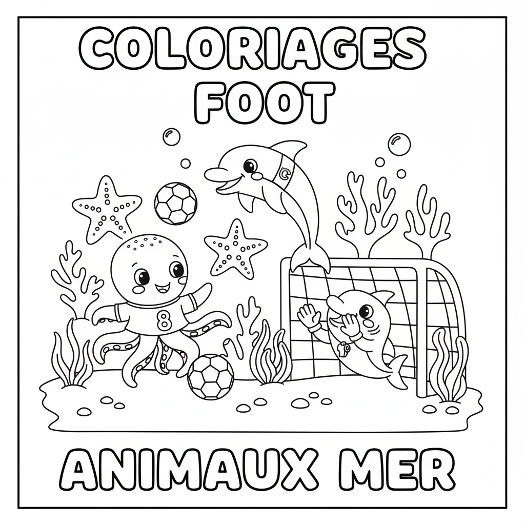 Coloriage coloriages à imprimer foot