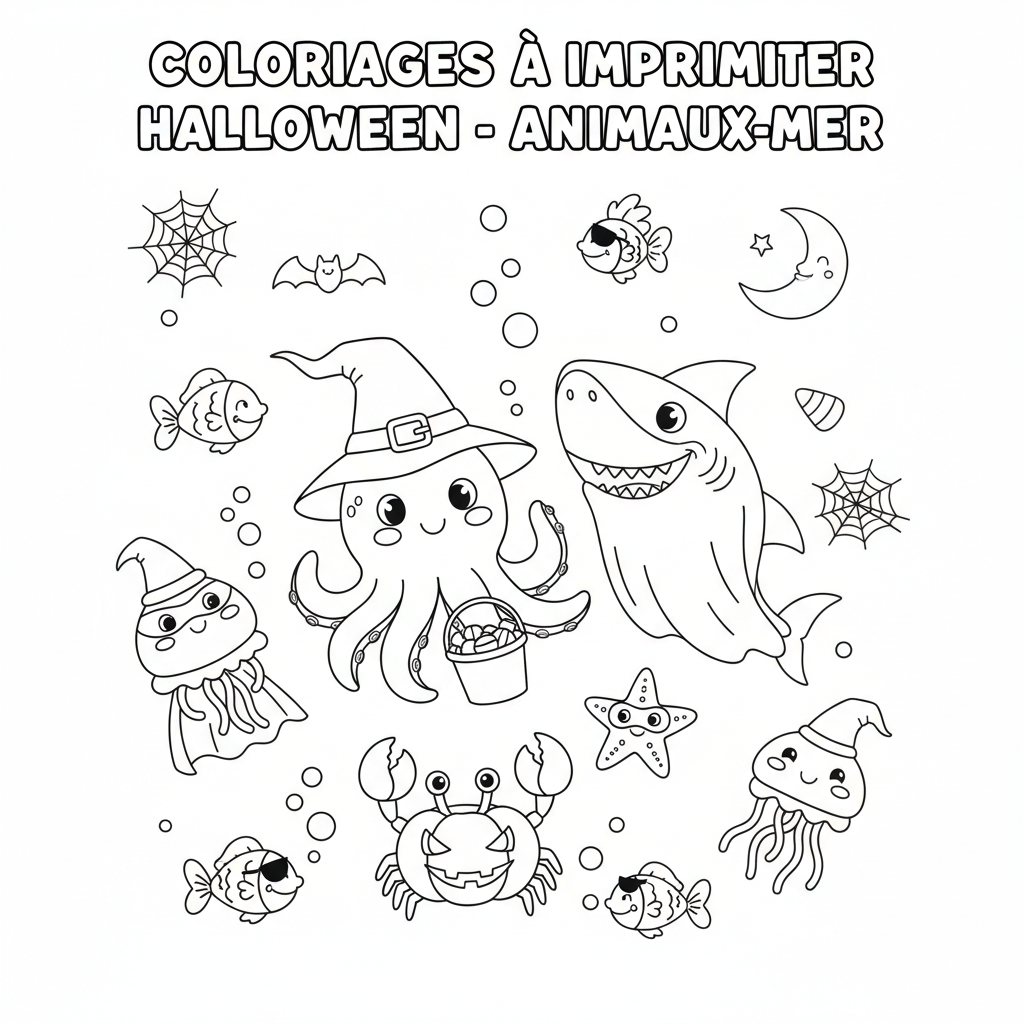 Coloriage coloriages a imprimer halloween