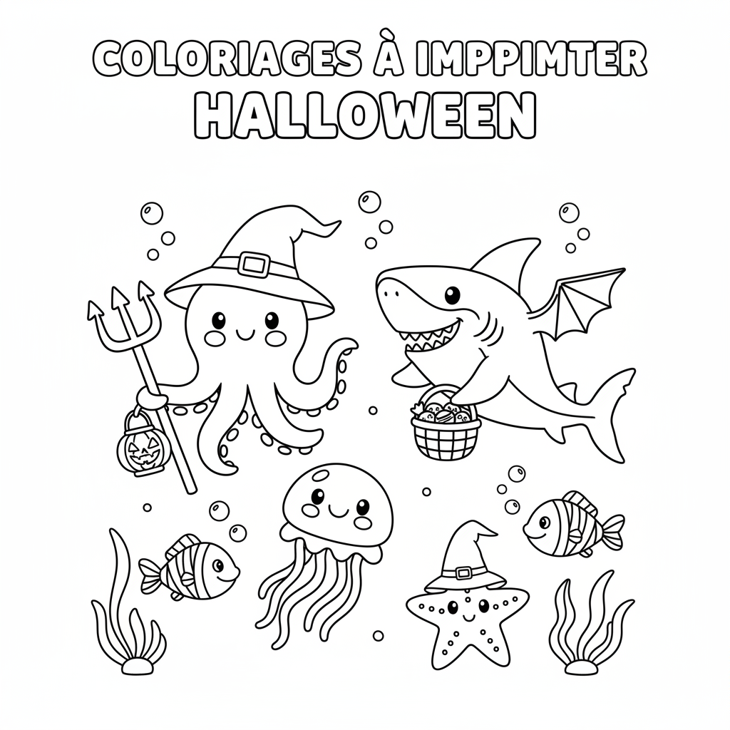 Coloriage coloriages à imprimer halloween